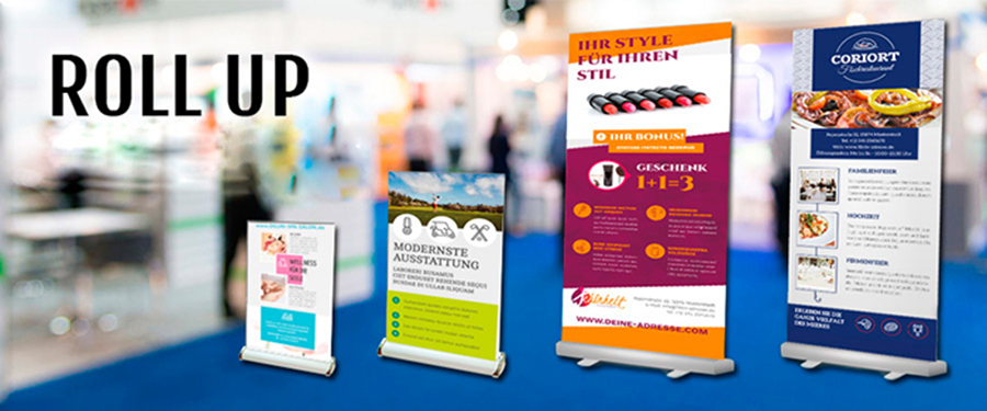 Roll Up | Eins Zwei Drei Druck Todeschini KG