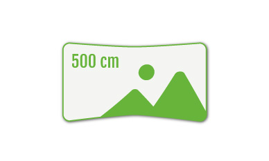 faltbare Pressewand leicht