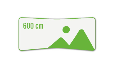 faltbare Pressewand leicht