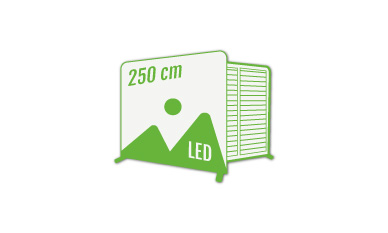 faltbare Pressewand leicht