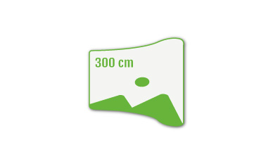 faltbare Pressewand leicht