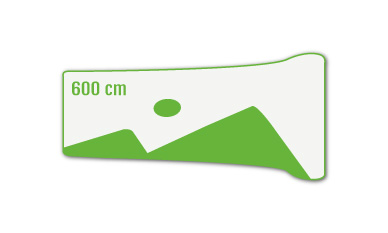 faltbare Pressewand leicht