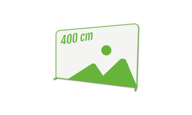 faltbare Pressewand leicht