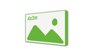 faltbare Pressewand leicht