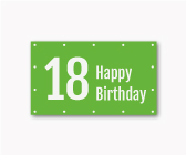 Fotobanner 18 Geburtstag