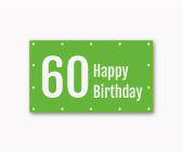 Geburtstagsbanner 60