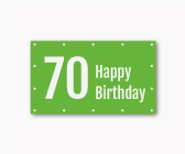 Banner zum 70 Geburtstag