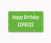 Fotobanner für Geburtstag rasch drucken