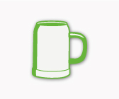 Maßkrug Bierkrug bedrucken