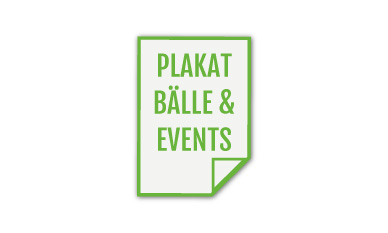 Plakate für deine Veranstaltung, Bälle & Events, online gestalten und drucken lassen