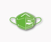 FFP2 Masken mit Filter bedruckt