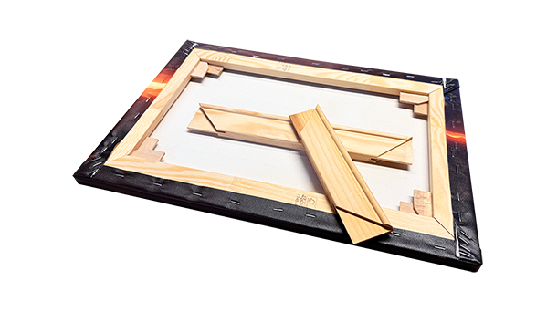 Konfektion_Keilrahmenbild